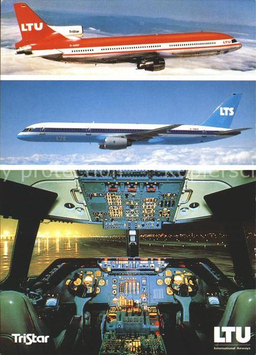 Flugzeuge Zivil LTU LTS TriStar L-1011-1 Boeing 757-200