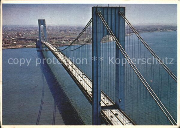 Bruecken Bauwerke Verrazano Bridge New York