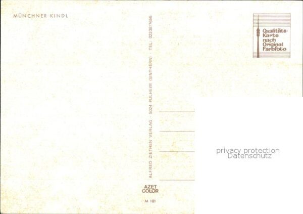Muenchner Kindl Bierkrug Bierfass Brezel – Bild 2