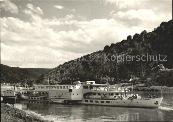 Motorschiffe MS Karl Marx Schmilka Weiße Flotte