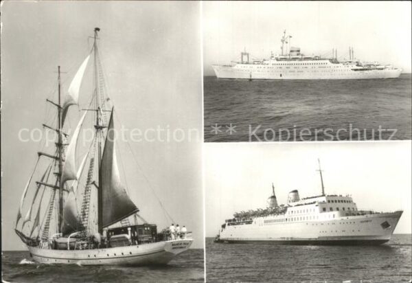 Faehre Ferry Bac Traghetto-- Sassnitz MS Völkerfreundschaft Segelsch