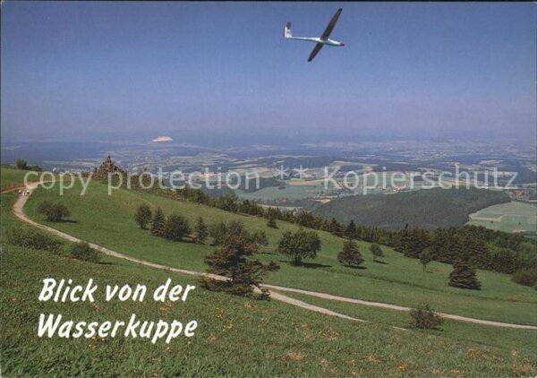 Segelflug Gliding Vol-Voile Vuolo-a-Vela Wasserkuppe Rhön Fliegerdenkmal