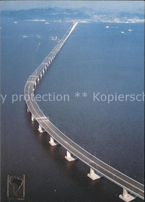 Bruecken Bauwerke Brasil Rio de Janeiro Ponte Presidente