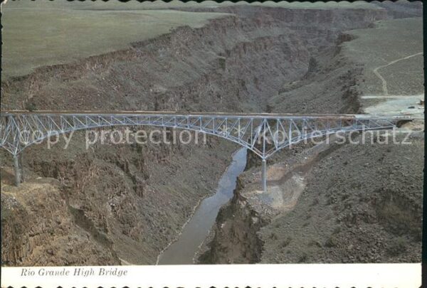 Bruecken Bauwerke Rio Grande High Bridge Taos New Mexico