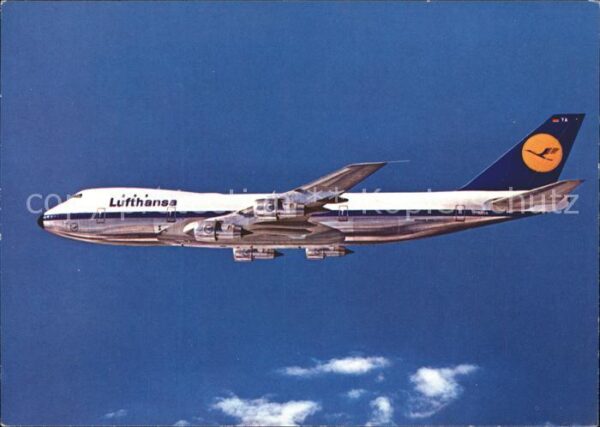 Lufthansa Boeing Jet 747