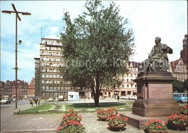 Wroclaw Denkmal A. Fredry
