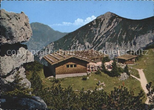 Bad Reichenhall Rasthaus Schlegelmulde am Predigtstuhl