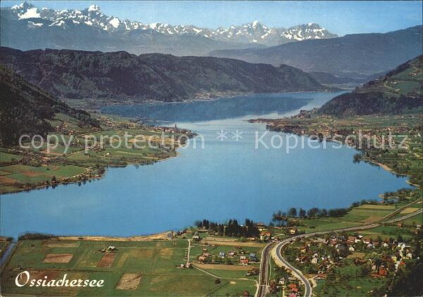 Ossiachersee mit Julische Alpen