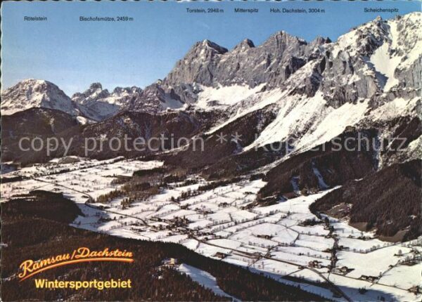 Ramsau Dachstein Steiermark Wintersportgebirge