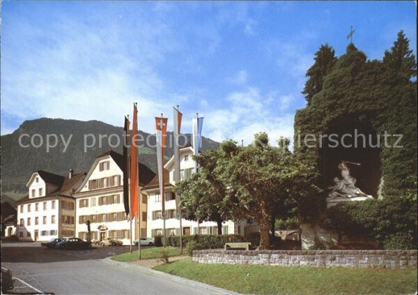 Stans Tirol Rathausplatz Winkelrieddenkmal