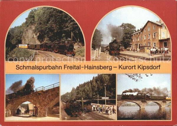 Kipsdorf Schmalspurbahn Freital-Hainsberg Kurort