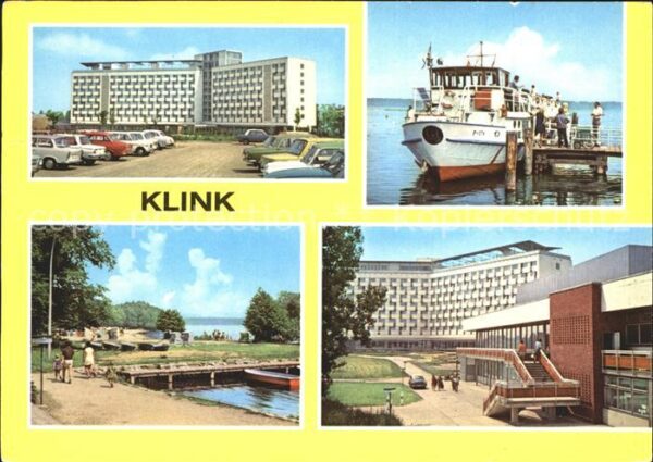 Waren Klink FDGB Ferienort Strand, Hafen