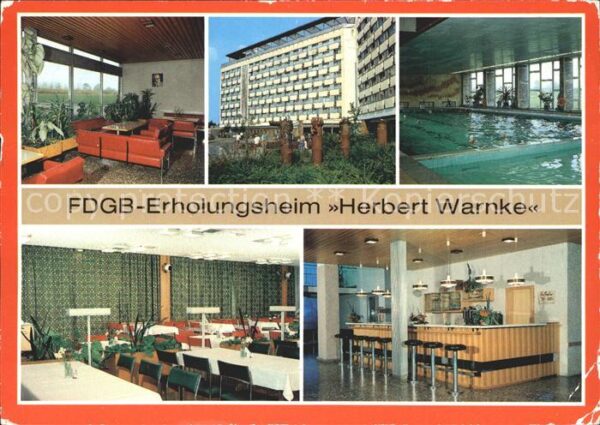Waren Klink FDGB Erholungsheim Herbert Warnke