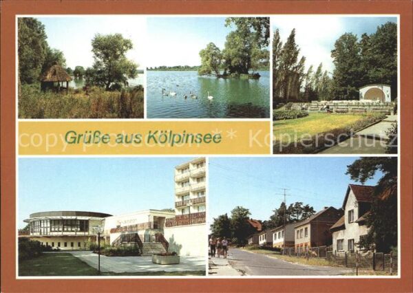 Koelpinsee Loddin Schilflaube Konzertplatz, Goethestrasse