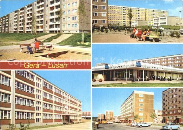 Lusan Gera birkenstrasse Kaufhalle Sud, Zeulsdorfe