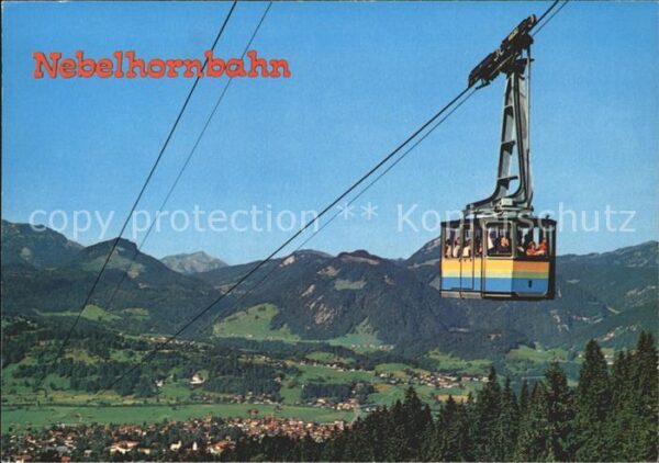 Oberstdorf heilklimatischer Kurort Nebelhornbahn