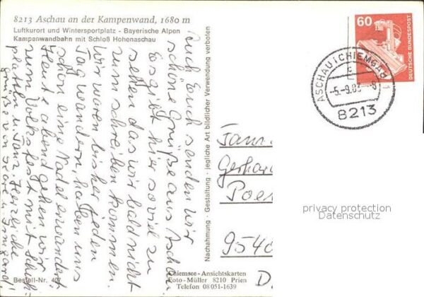 Aschau Chiemgau Kampenwand-Seilbahn Schloss Hohenaschau – Bild 2