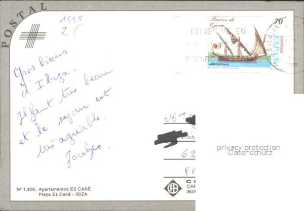 Ibiza Islas Baleares Strand Playa es Cana` – Bild 2