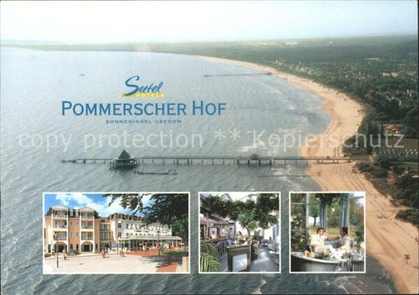 Heringsdorf Ostseebad Usedom Pommerscher Hof Sonneninsel Usedom