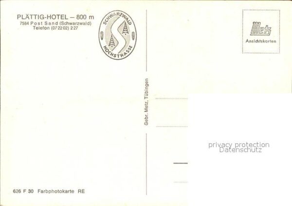 Schwarzwald Plättig Hotel – Bild 2