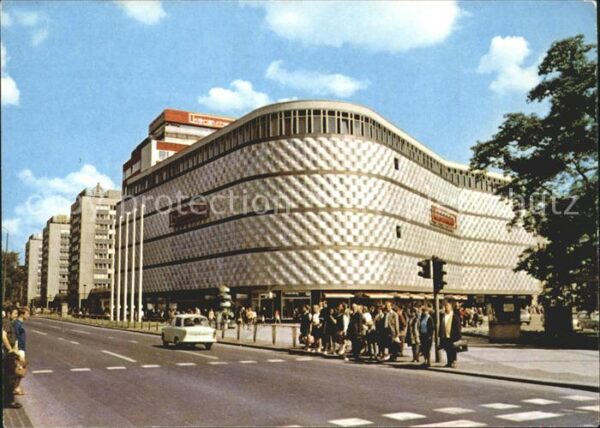 Leipzig Messestadt Warenhaus Brühl