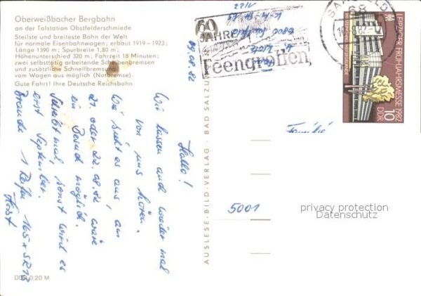 Oberweissbach Bergbahn an der Talstation Obstfeldersc – Bild 2