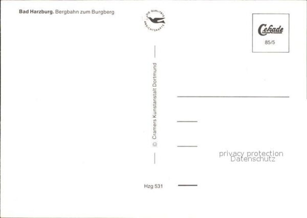 Bad Harzburg Bergbahn zum Burgberg – Bild 2