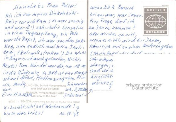 Muenchen Schloß Nymphenburg Stadt – Bild 2