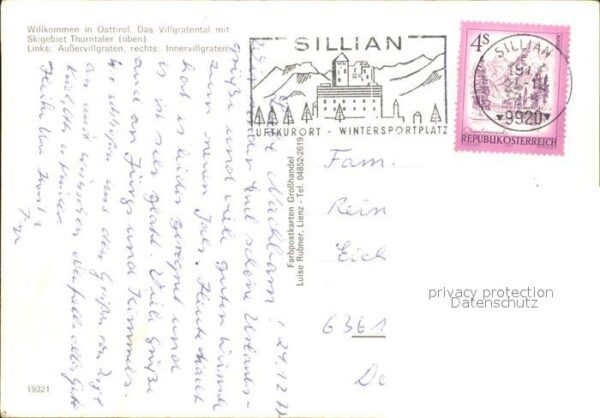 Tirol Region Osttirol Villgratental Skigebiet – Bild 2