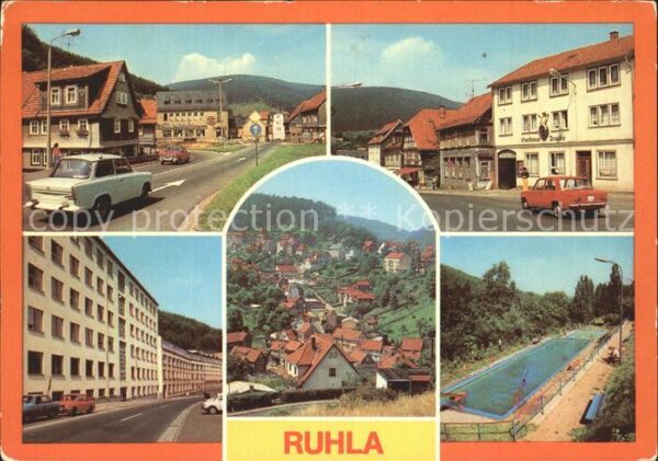 Ruhla Platz des Friedens Gasthaus Zur Traube