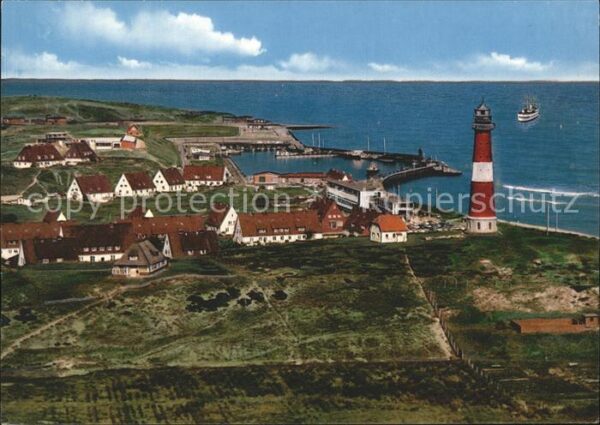 Hoernum Sylt Leuchtturm Fliegeraufnahme