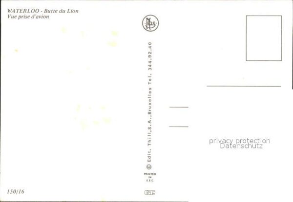Waterloo Wallon Butte du Lion Fliegeraufnahme – Bild 2