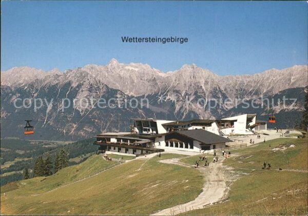 Rosshuette Wettersteingebirge Seilbahn Seefelder-J