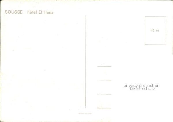 SOUSSE  Tunesie Hotel El Hana – Bild 2