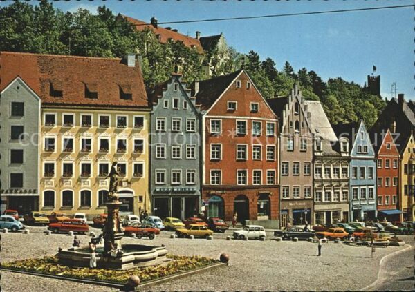 Landsberg Lech Marienbrunnen Hauptplatz