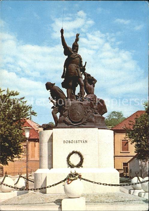 Eger Ungarn Dobo Istvans Denkmal