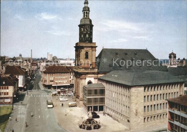 Worms Rhein Dreifaltigkeitskirche Kulturinstitute K