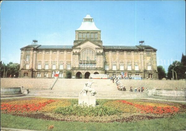 Szczecin Stettin Waly Chrobrego Muzeum Narodowe Teatr Ws