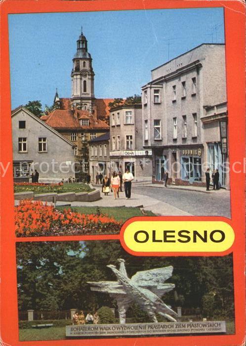 Olesno Rosenberg Oberschlesien Rynek Ziem Piastowskich