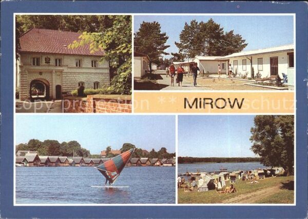Mirow Torhaus Strandbad Mirower See Granzow B