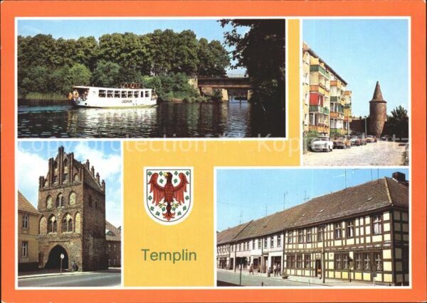 Templin Ortsteil Fährkrug Eisenbahnbrücke Mühle