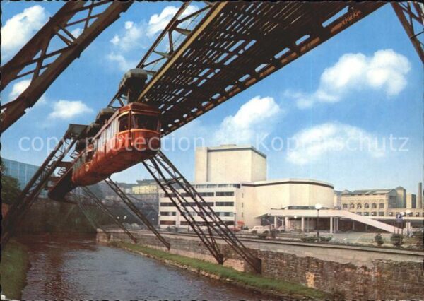 Wuppertal Schauspielhaus Schwebebahn