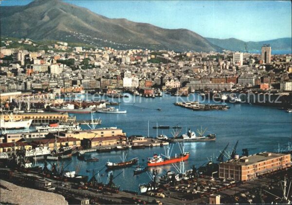 Genova Genua Liguria Porto Hafen