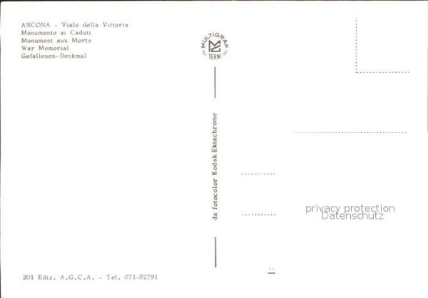 Ancona Marche Viale della Vittoria Monumento ai Cadut – Bild 2