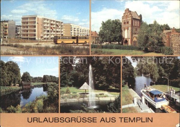Templin Ringstrasse Stadtmauer Prenzlauer Tor S