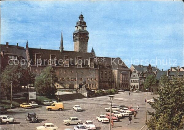 Zeitz Rathaus Friedensplatz