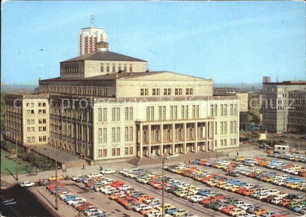 Leipzig Opernhaus Karl-Marx-Platz