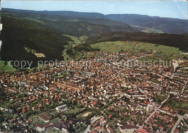 Freudenstadt Fliegeraufnahme