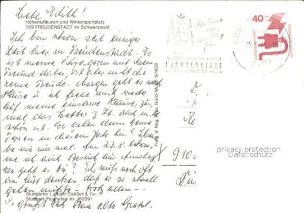 Freudenstadt Fliegeraufnahme – Bild 2