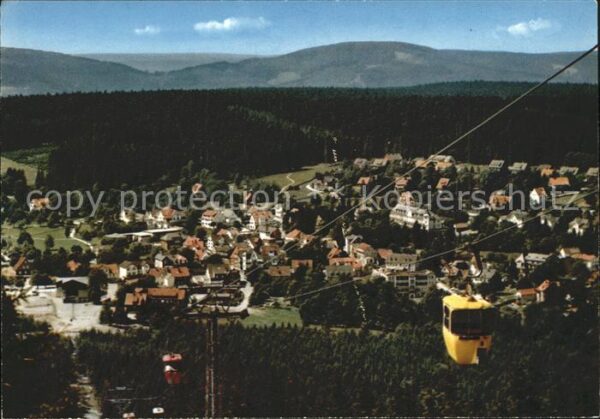 Hahnenklee-Bockswiese Harz Bocksberg Seilbahn